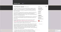 Desktop Screenshot of mitchellswan.wordpress.com