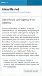 Mobile Screenshot of ideaville.wordpress.com