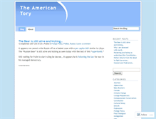 Tablet Screenshot of americantory.wordpress.com