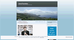 Desktop Screenshot of liberalrevolution.wordpress.com
