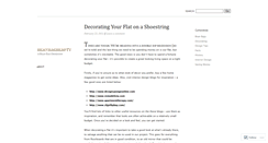 Desktop Screenshot of beanbagbeauty.wordpress.com