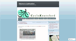 Desktop Screenshot of cycleknutsford.wordpress.com