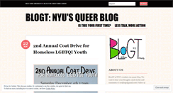 Desktop Screenshot of nyublogt.wordpress.com