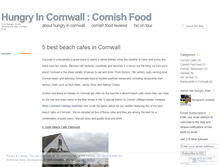 Tablet Screenshot of hungryincornwall.wordpress.com