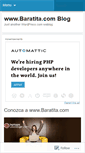 Mobile Screenshot of baratita.wordpress.com