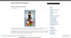Desktop Screenshot of nickgilmartin.wordpress.com