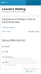 Mobile Screenshot of lsands.wordpress.com