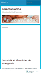 Mobile Screenshot of amamantados.wordpress.com