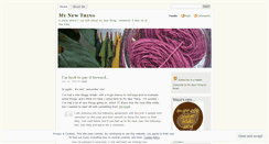 Desktop Screenshot of mynewthing.wordpress.com