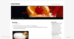 Desktop Screenshot of liquorware.wordpress.com
