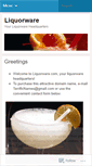 Mobile Screenshot of liquorware.wordpress.com
