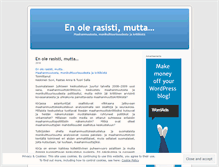 Tablet Screenshot of enolerasisti.wordpress.com