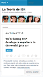 Mobile Screenshot of lateoriadelbit.wordpress.com