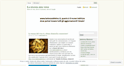 Desktop Screenshot of lastanzadelvino.wordpress.com