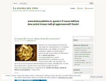 Tablet Screenshot of lastanzadelvino.wordpress.com