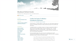 Desktop Screenshot of biofueling.wordpress.com