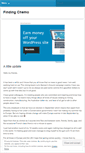 Mobile Screenshot of findingchemo.wordpress.com