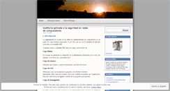 Desktop Screenshot of edinunez.wordpress.com