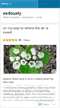 Mobile Screenshot of myseriouslyblog.wordpress.com
