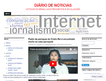 Tablet Screenshot of diariodenoticiasbr.wordpress.com