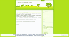 Desktop Screenshot of literaturaemcontagotas.wordpress.com