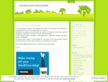 Tablet Screenshot of literaturaemcontagotas.wordpress.com
