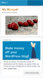 Mobile Screenshot of mymanjadi.wordpress.com