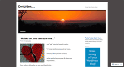Desktop Screenshot of denizugurswitzerland.wordpress.com