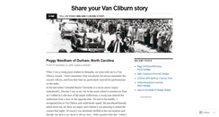 Desktop Screenshot of cliburn50.wordpress.com