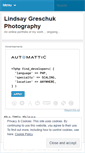 Mobile Screenshot of lindsaygreschukphotography.wordpress.com