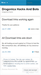 Mobile Screenshot of dragonihax.wordpress.com