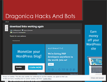 Tablet Screenshot of dragonihax.wordpress.com