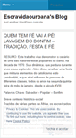 Mobile Screenshot of escravidaourbana.wordpress.com