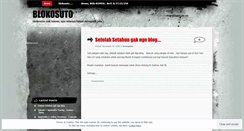 Desktop Screenshot of blokosuto.wordpress.com