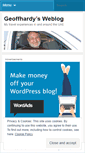 Mobile Screenshot of geoffhardy.wordpress.com