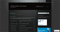 Desktop Screenshot of contadm.wordpress.com