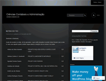 Tablet Screenshot of contadm.wordpress.com