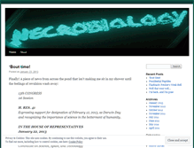 Tablet Screenshot of necrobiology.wordpress.com