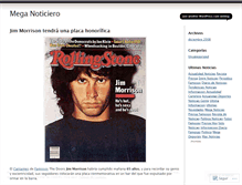 Tablet Screenshot of meganoticiero.wordpress.com
