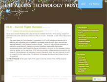 Tablet Screenshot of lifeaccesstech.wordpress.com