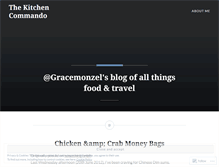 Tablet Screenshot of gracemonzel.wordpress.com