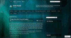 Desktop Screenshot of alemsaadi.wordpress.com