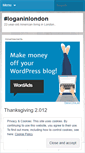 Mobile Screenshot of loganinlondon.wordpress.com