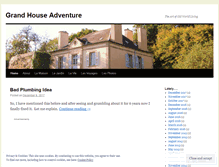 Tablet Screenshot of grandhouseadventure.wordpress.com