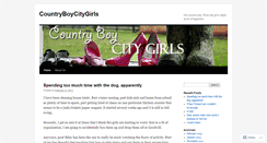 Desktop Screenshot of countryboycitygirls.wordpress.com