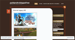 Desktop Screenshot of paidandroidappsfree.wordpress.com