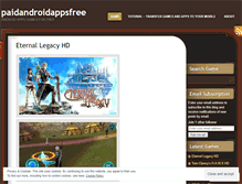 Tablet Screenshot of paidandroidappsfree.wordpress.com