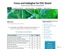 Tablet Screenshot of ccjg4esc.wordpress.com