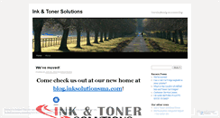 Desktop Screenshot of inksolutionsma.wordpress.com
