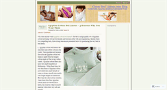 Desktop Screenshot of classybedlinens.wordpress.com